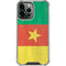 Cameroon Flag Distressed iPhone 14 Pro Max Clear Case